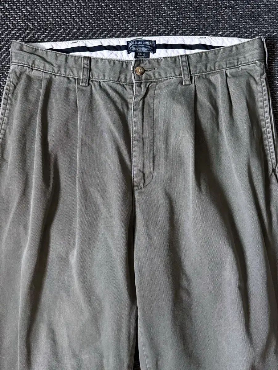 33 ポロ ジーンズ ダブル プリーツ ヴィンテージ チノパンツ