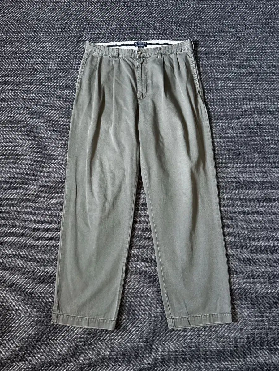 33 ポロ ジーンズ ダブル プリーツ ヴィンテージ チノパンツ
