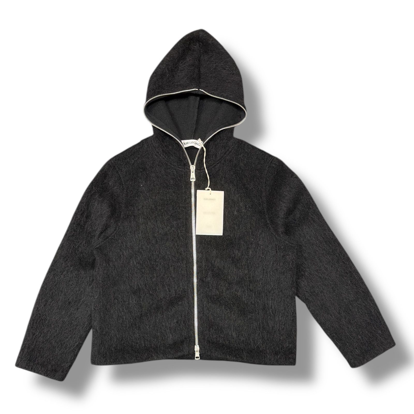 参考上代77000円 OUR LEGACY 25AW FULL ZIP HOOD フルジップフーディー パーカー アワーレガシー M4243FBH 44 1945M4