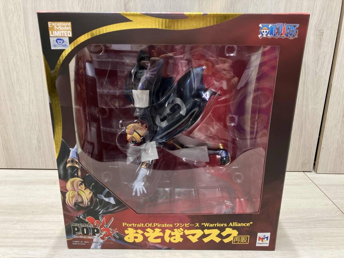 再販 P.O.P Warriors Alliance おそばマスク プレバン ワンピース P.O.Pシリーズ