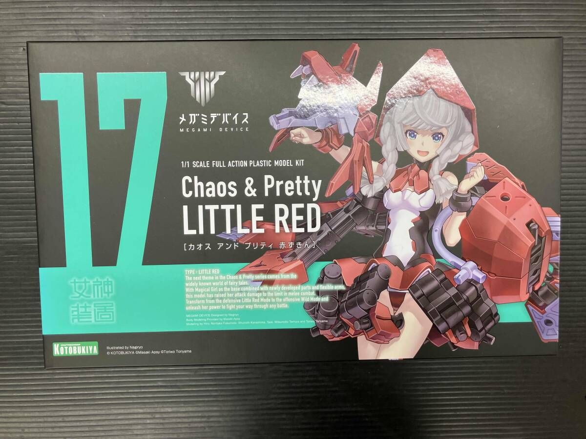 現状品 プラモデル コトブキヤ 1/1 Chaos&Pretty 赤ずきん メガミ 