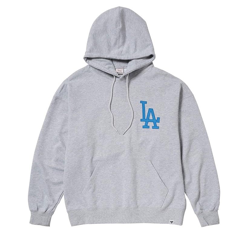 ファナティクス MLB_STANDARD EMBLEM LOGO HOODIE ロサンゼルス ドジャース ML0625FW04 杢GRAY GRAY