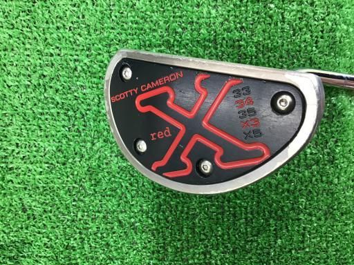 タイトリスト SCOTTY CAMERON RED X3 34インチ パター PT スチール