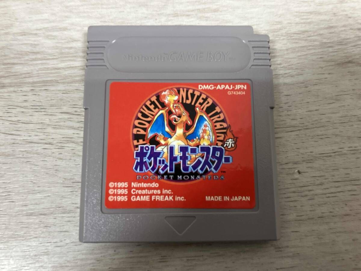ポケットモンスター 赤 ゲームボーイ 箱説なし※】ポケットモンスター(赤) ゲームボーイ - メルカリ