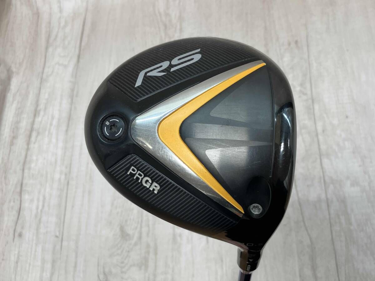 PRGR RS JUST ドライバー プロギア FLEX S ロフト角 10.5° 男性右利き用 ヘッドカバー付き ゴルフクラブ