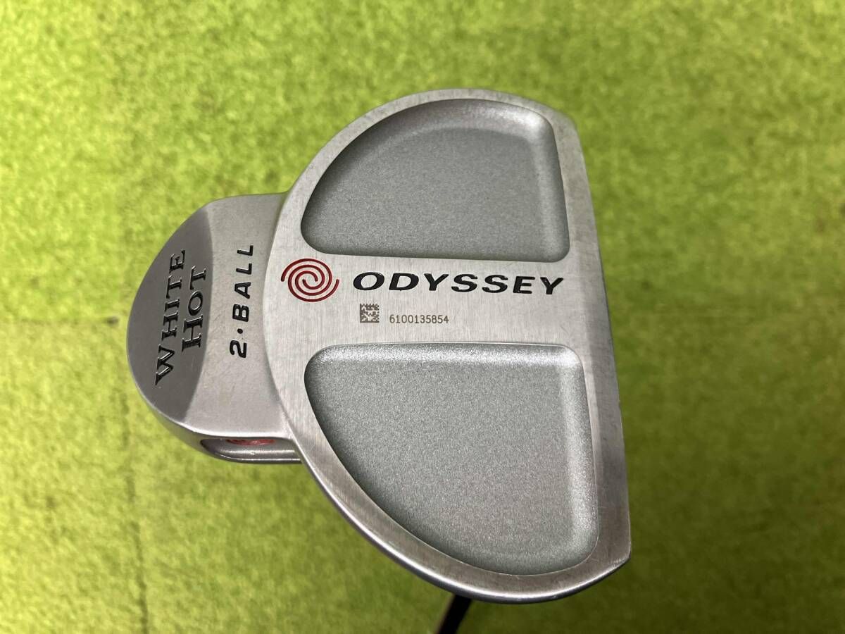 Odyssey WHITE HOT 2BALL オリジナルスチールシャフト パター ゴルフクラブ