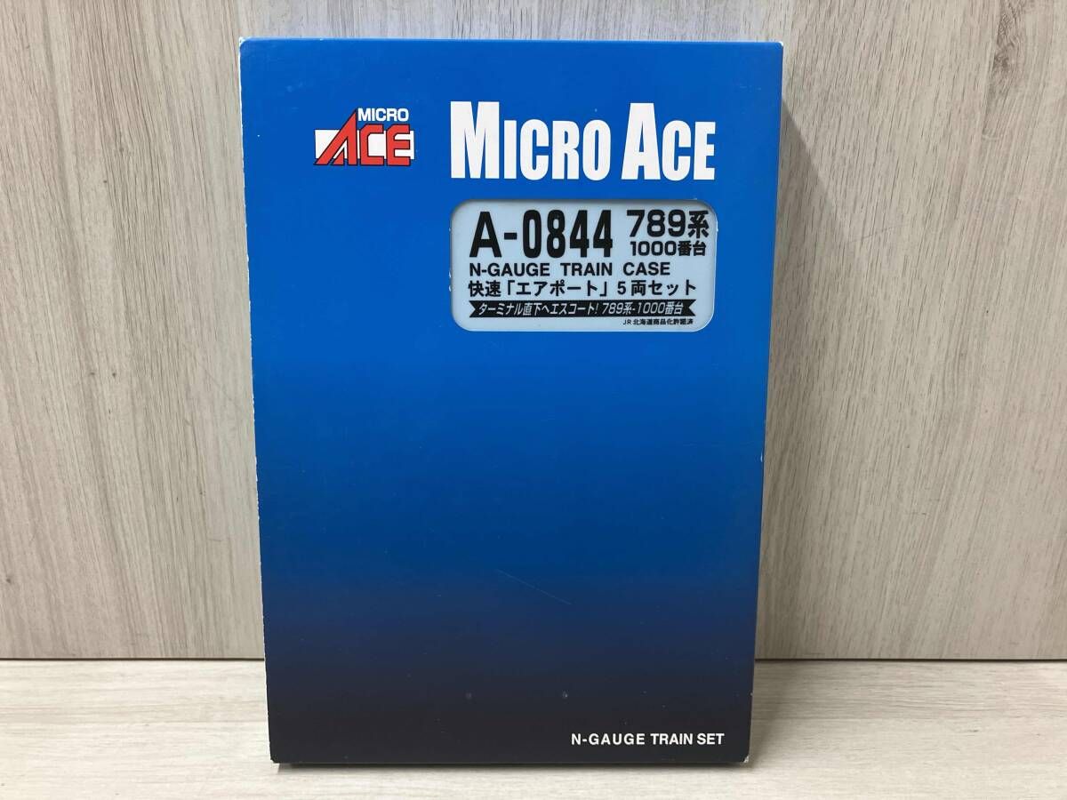ジャンク Ｎゲージ MICROACE A0844 789系1000番台電車 快速｢エアポｰト｣5両セット マイクロエース