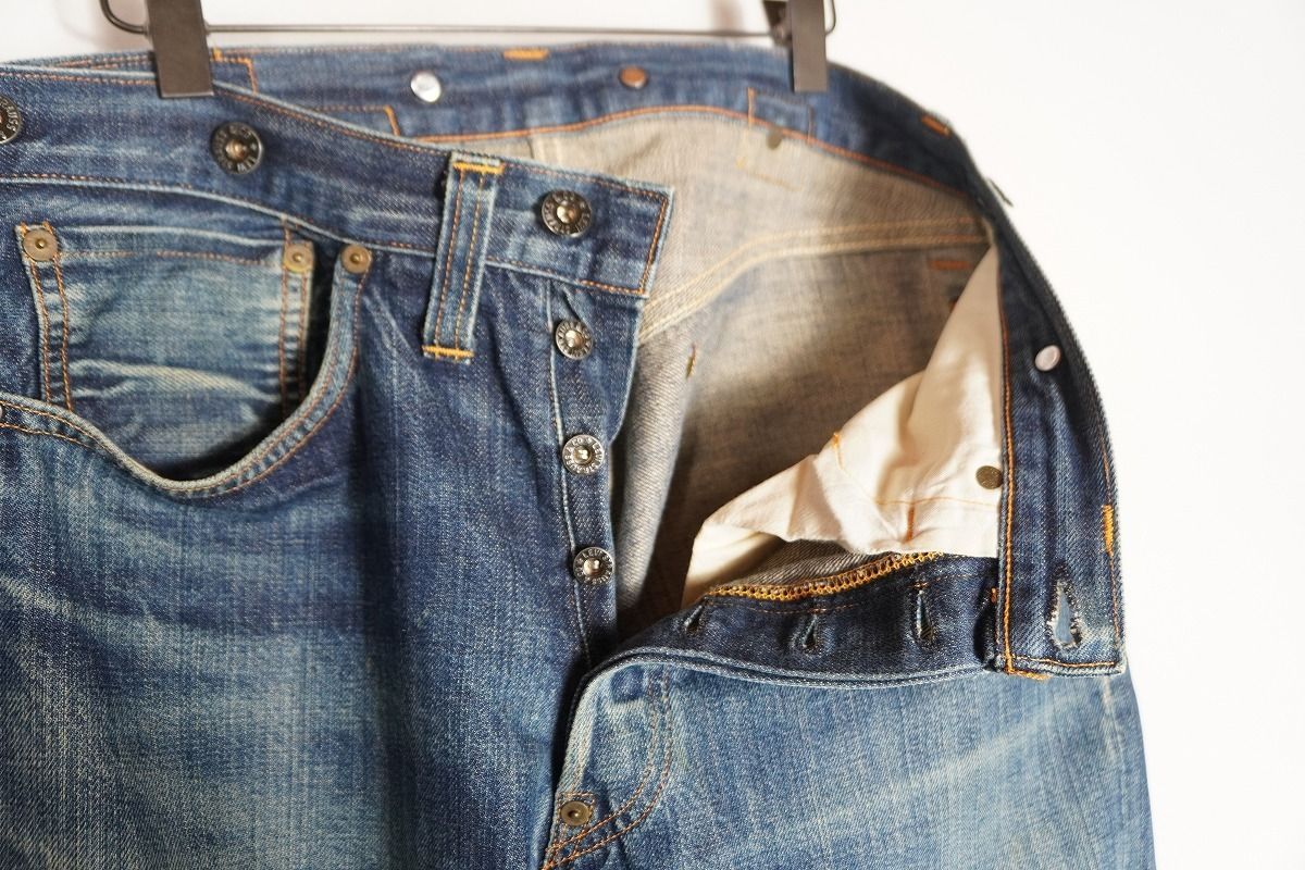 希少90s Levi's リーバイス 201 バレンシア工場 99年製 555 デニム