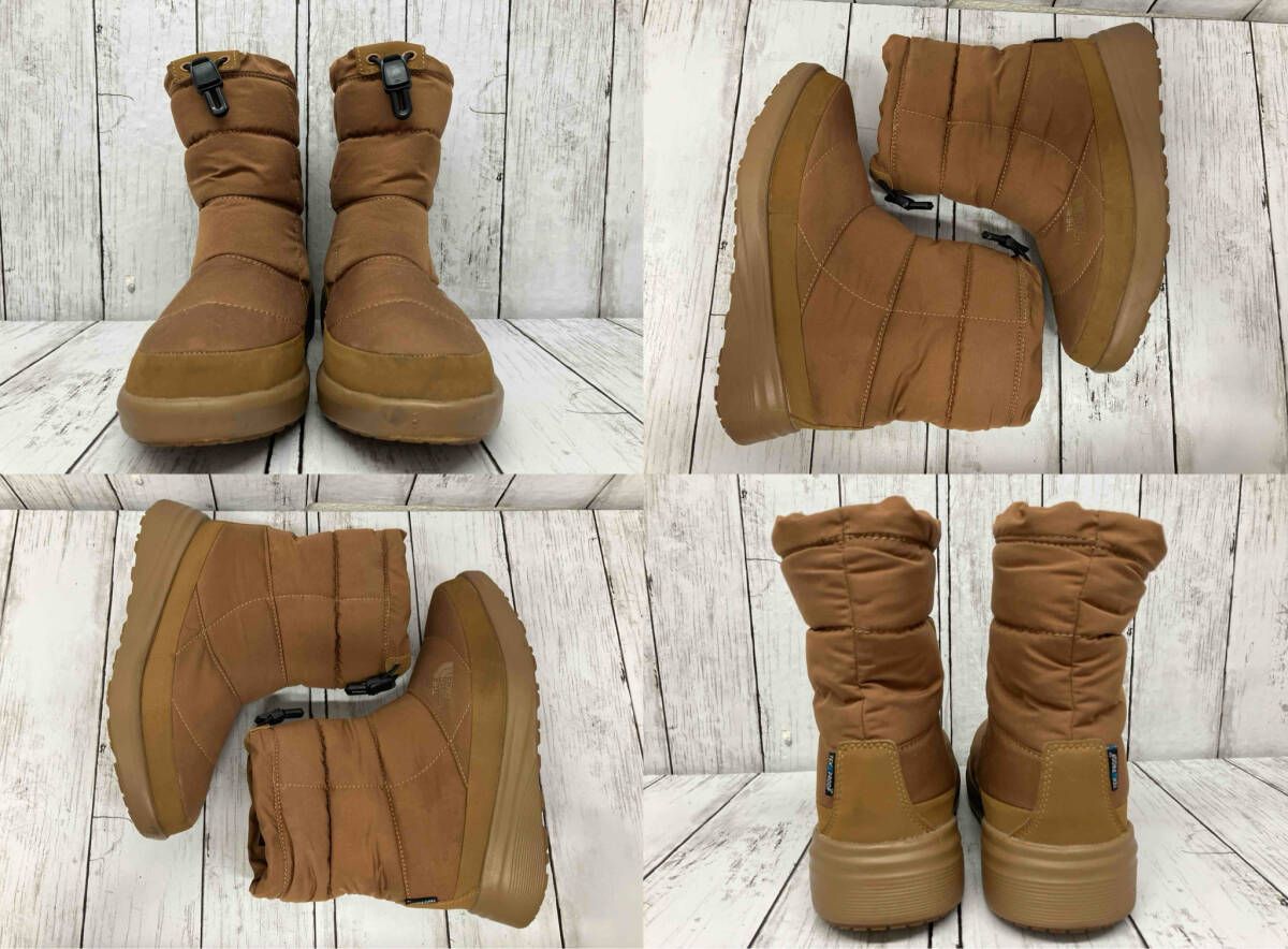 THE NORTH FACE ショートブーツ ヌプシ ブラウン 24 cm