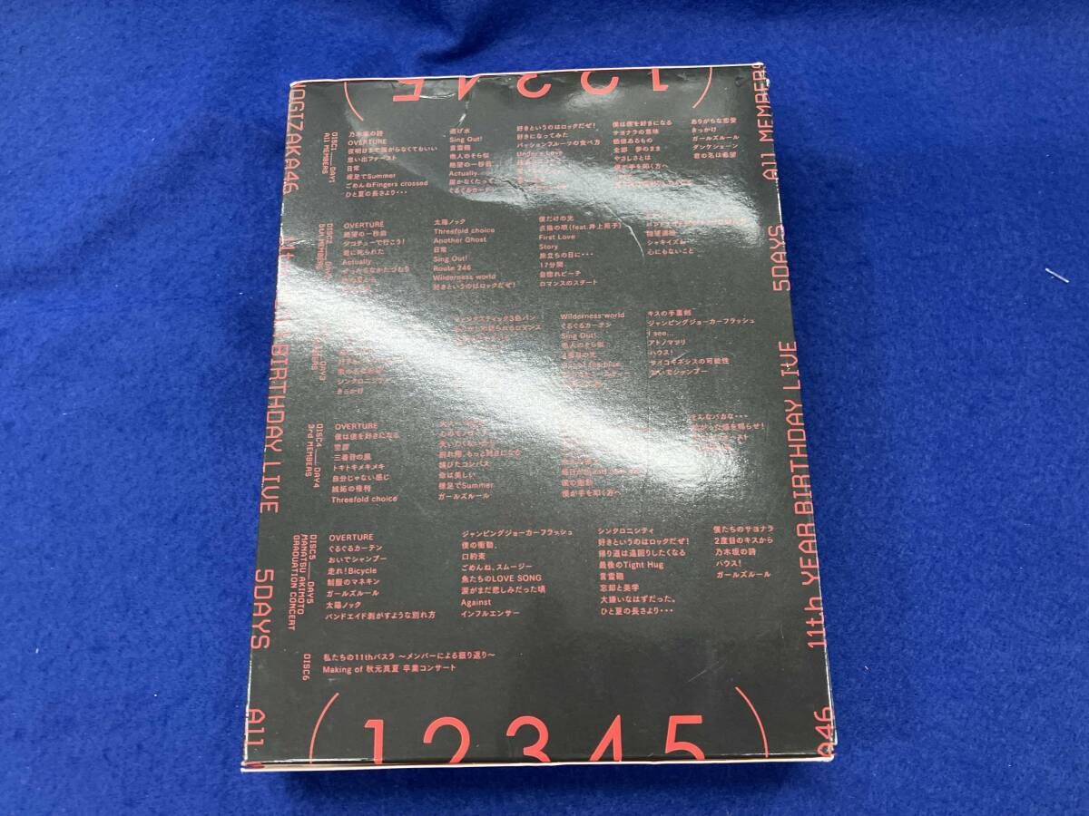 ジャンク ケース壊れてます 箱傷み有り 11th YEAR BIRTHDAY LIVE 5DAYS 完全生産 盤 Blu-ray Disc 現状品です