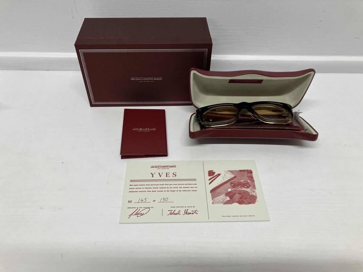 JACQUES MARIE MAGE ジャックマリーマージュ YVES 56 19 き サングラス 通年