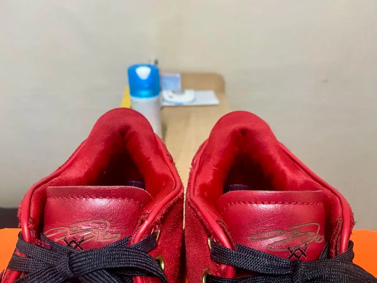 275 NIKE レブロン 20 バスケシューズ エンブロイダリー 作業完了