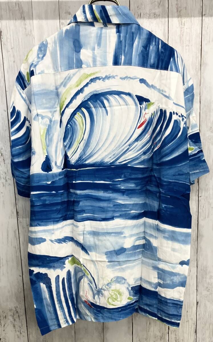 Aloha Blossam アロハシャツ アロハブロッサム 半袖シャツ レーヨンシャツ レーヨン 総柄 サイズ44