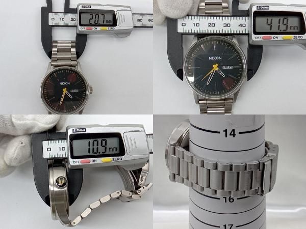 nixon】ニクソン 12I THE SENTRY 1266-8 時計 腕時計 クォーツ 中古