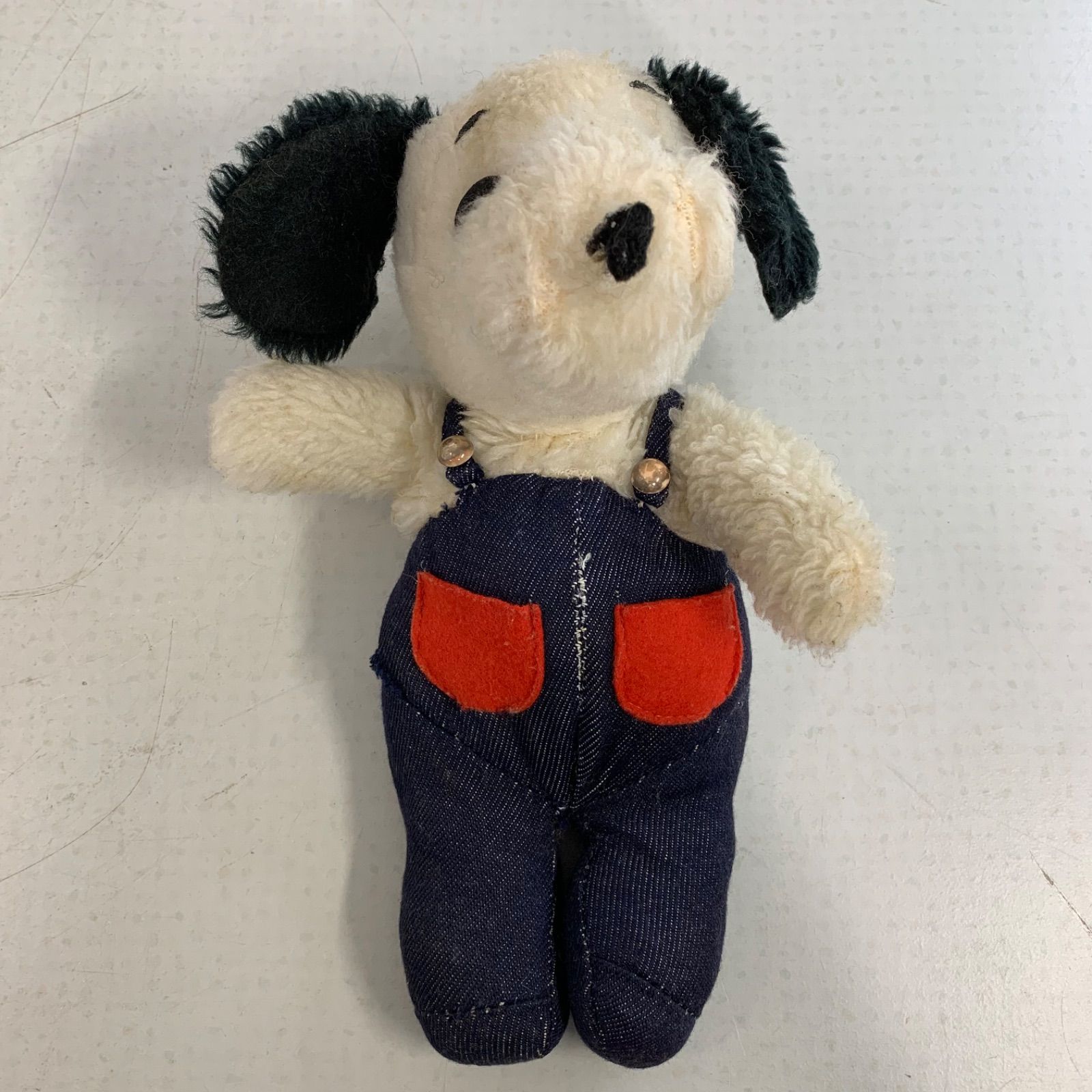 希少！ヴィンテージ SNOOPYスヌーピー ぬいぐるみ オーバーオール 希少！ヴィンテージ SNOOPYスヌーピー ぬいぐるみ オーバーオール