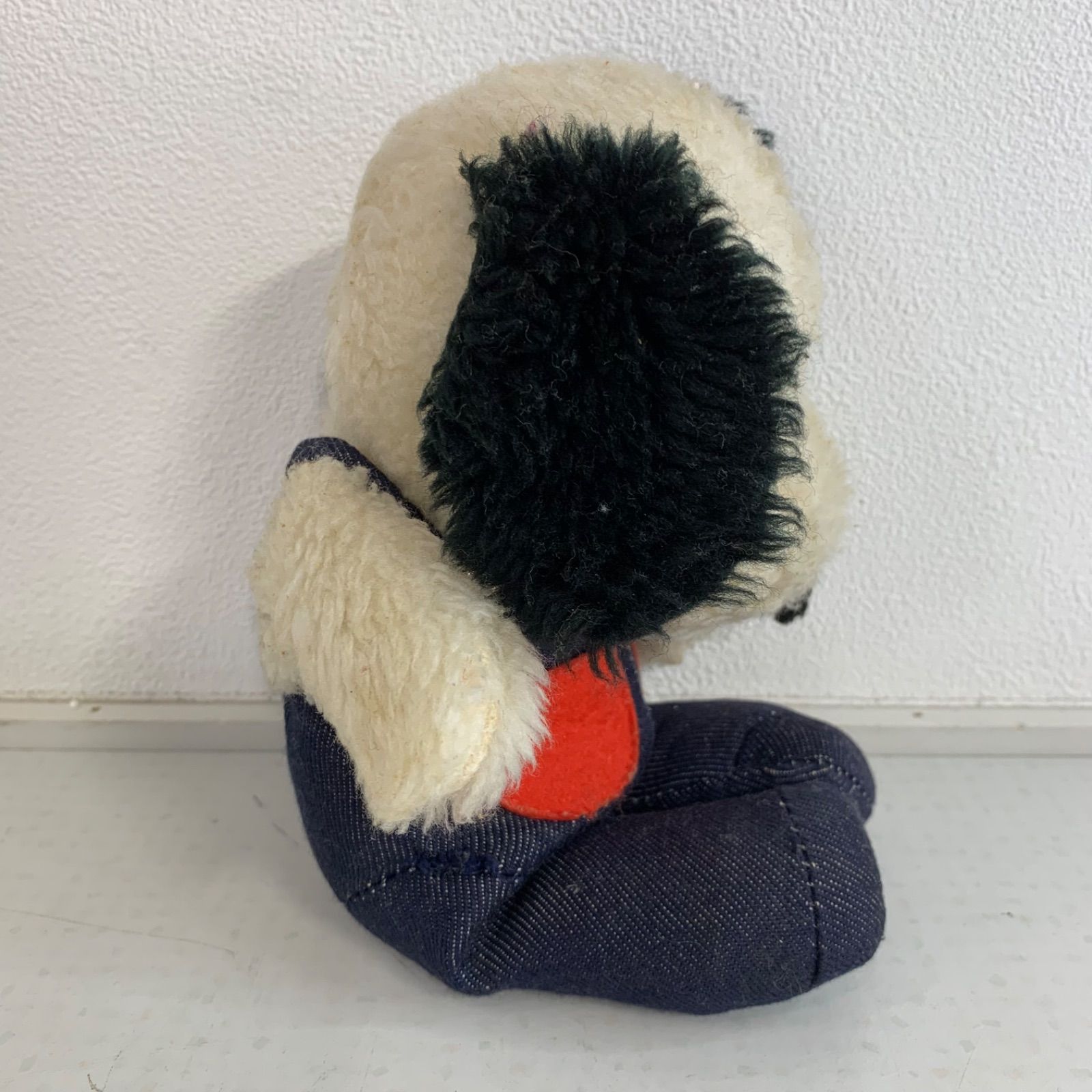 希少！ヴィンテージ SNOOPYスヌーピー ぬいぐるみ オーバーオール