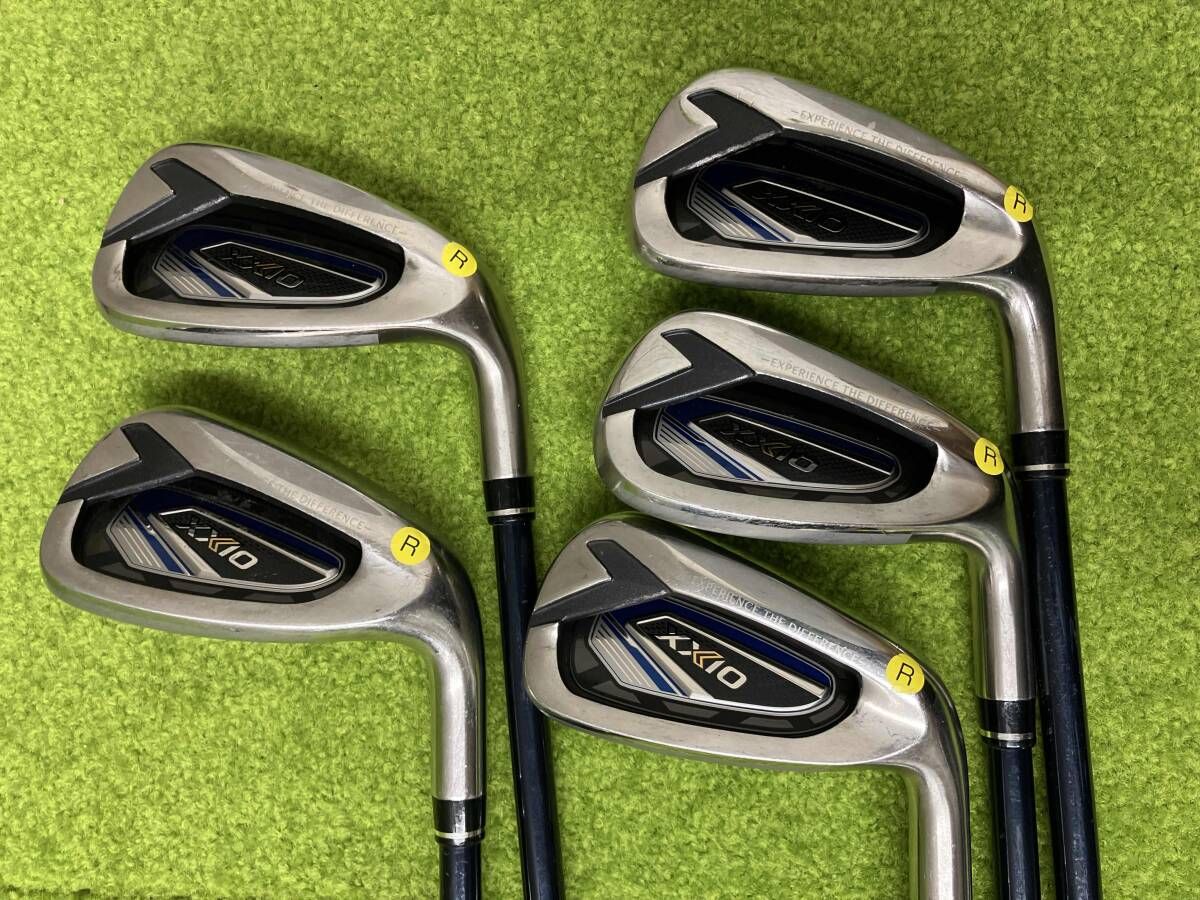 DUNLOP XXIO 12 MP1200 フレックスR 6-9 P 5本セット ネイビー アイアンセット