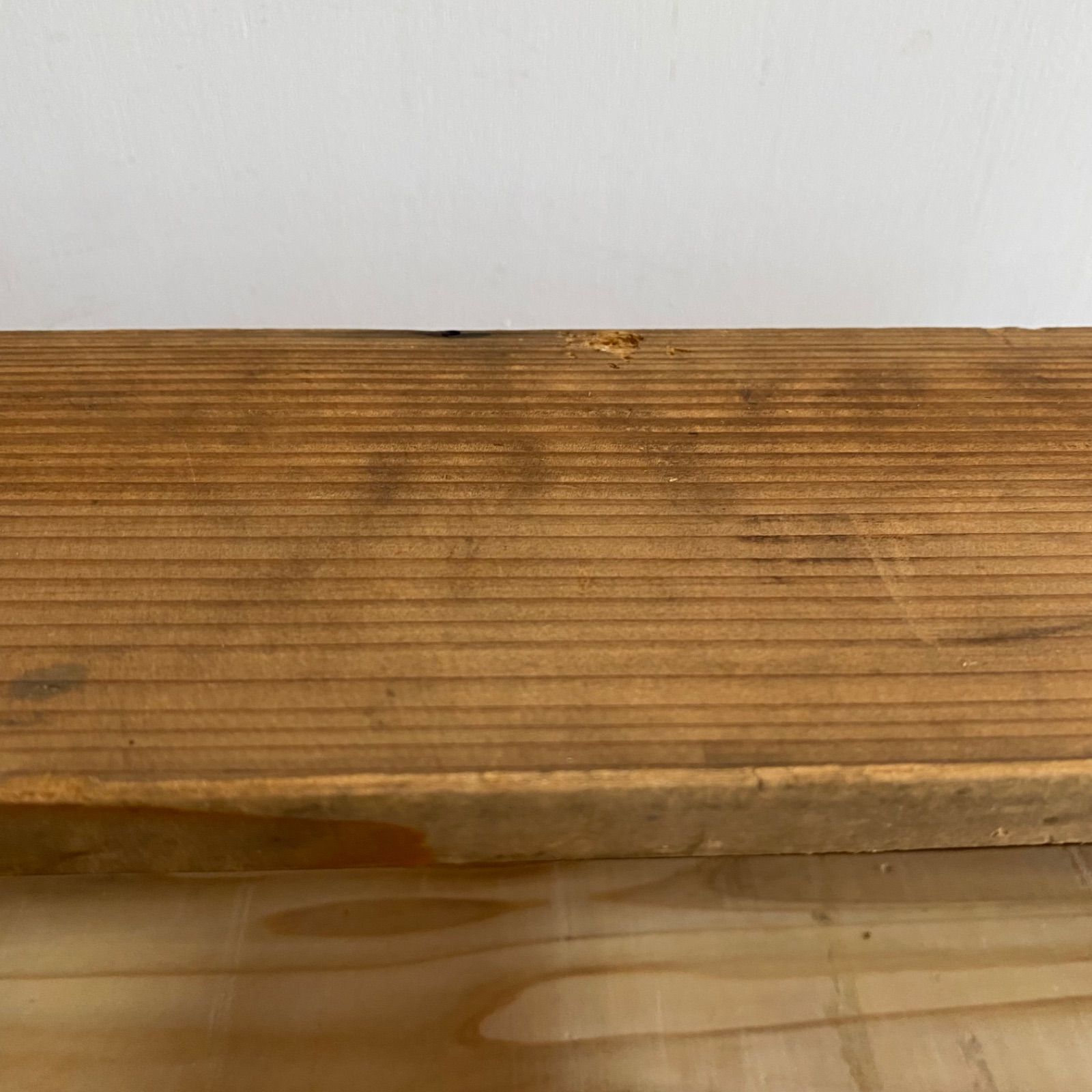 3点セット アンティーク オープンラック 棚 キッチン収納 無垢材 z958