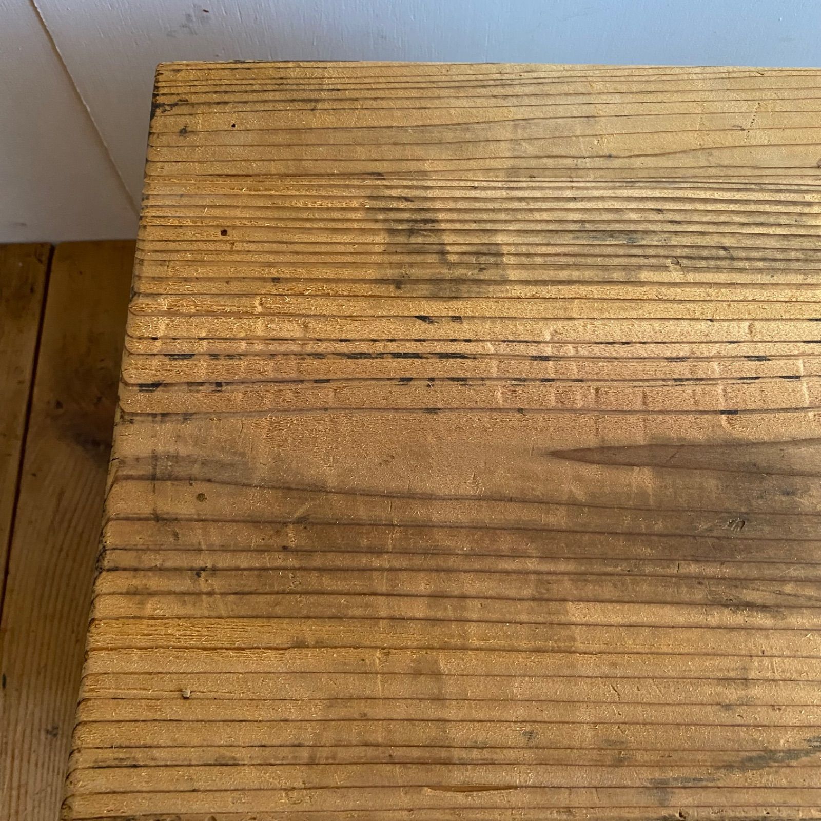 3点セット アンティーク オープンラック 棚 キッチン収納 無垢材 z958