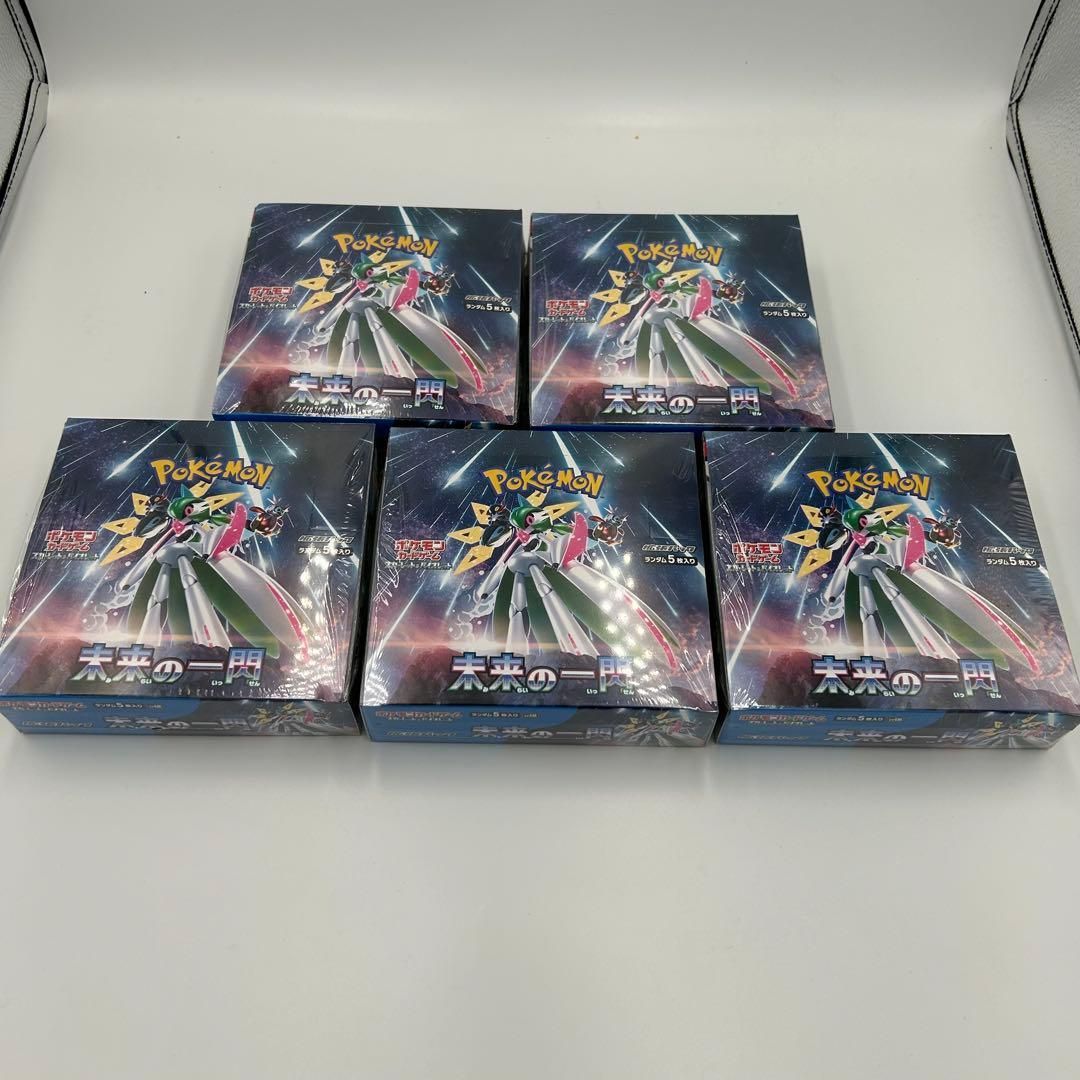 5BOX セット シュリンク付き 新品・未開封・シュリンク付】ポケモン テラスタルフェス ex 4BOX