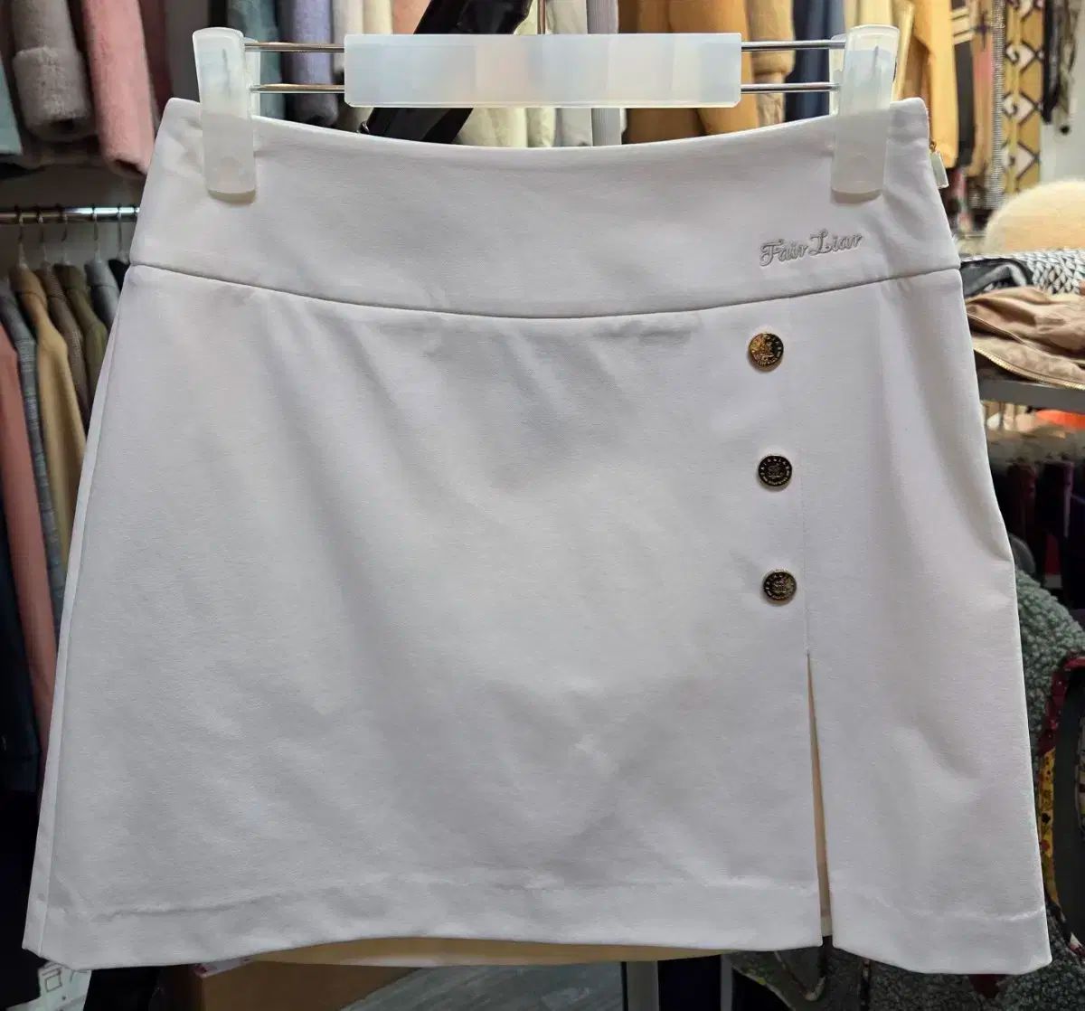 Fair Liar フェアライアー ボタン スリット スカート XSサイズ
