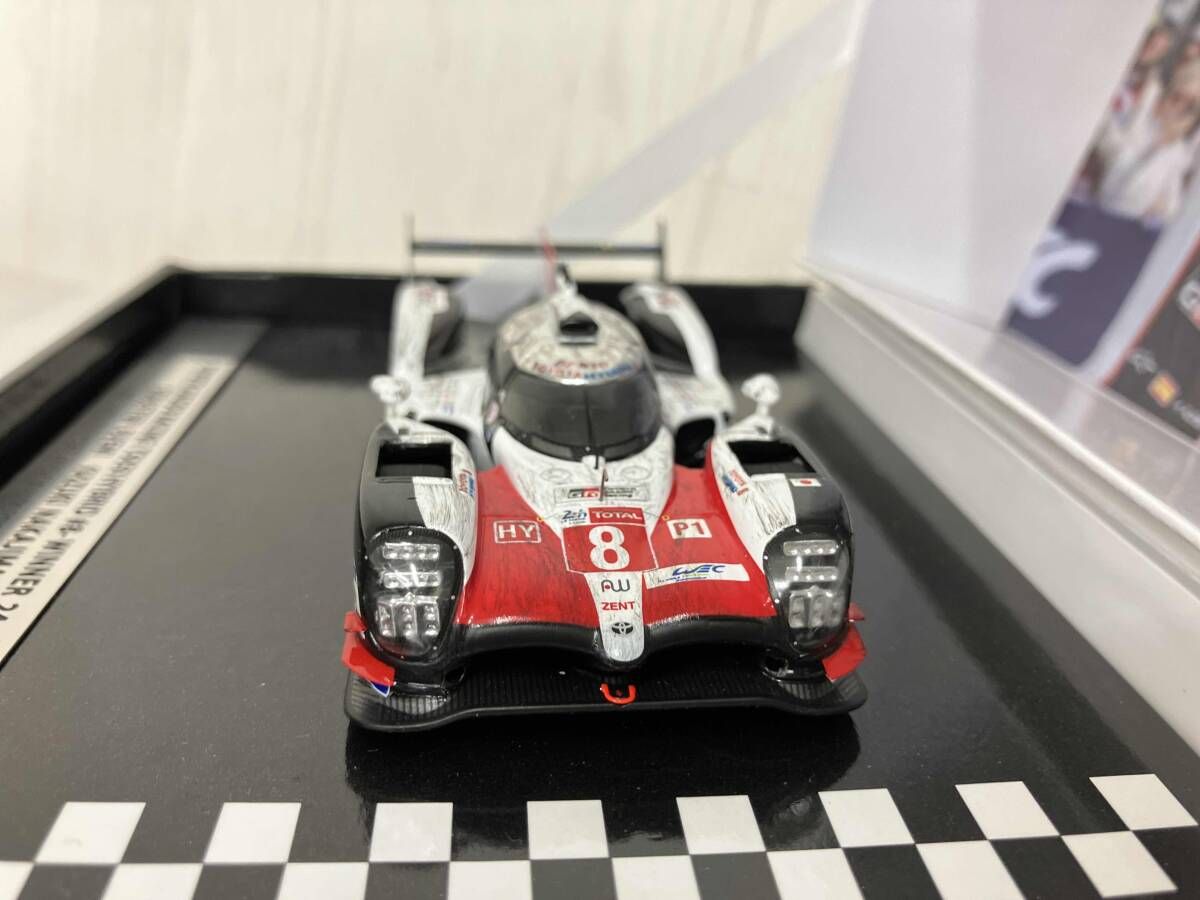 スパーク　トヨタTS050　ルマン初優勝記念モデル Spark model 1/43 TOYOTA GAZOO RACING TS050 HYBRID 2018 ルマン 24H