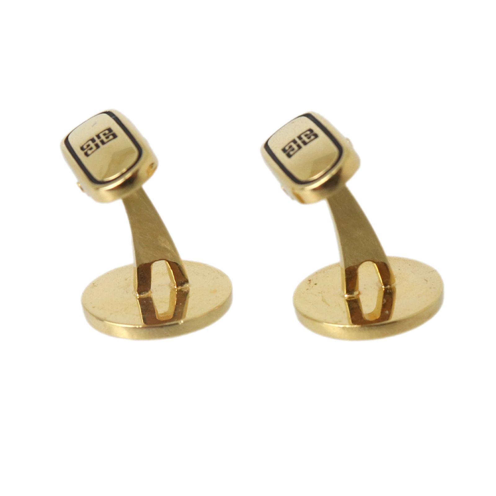 GIVENCHY ジバンシィ カフス タイピン セット ゴールド×シルバー