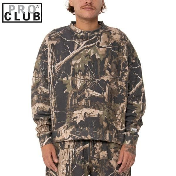 54PC0102 PRO CLUB Heavywide Fleece Crew Neck