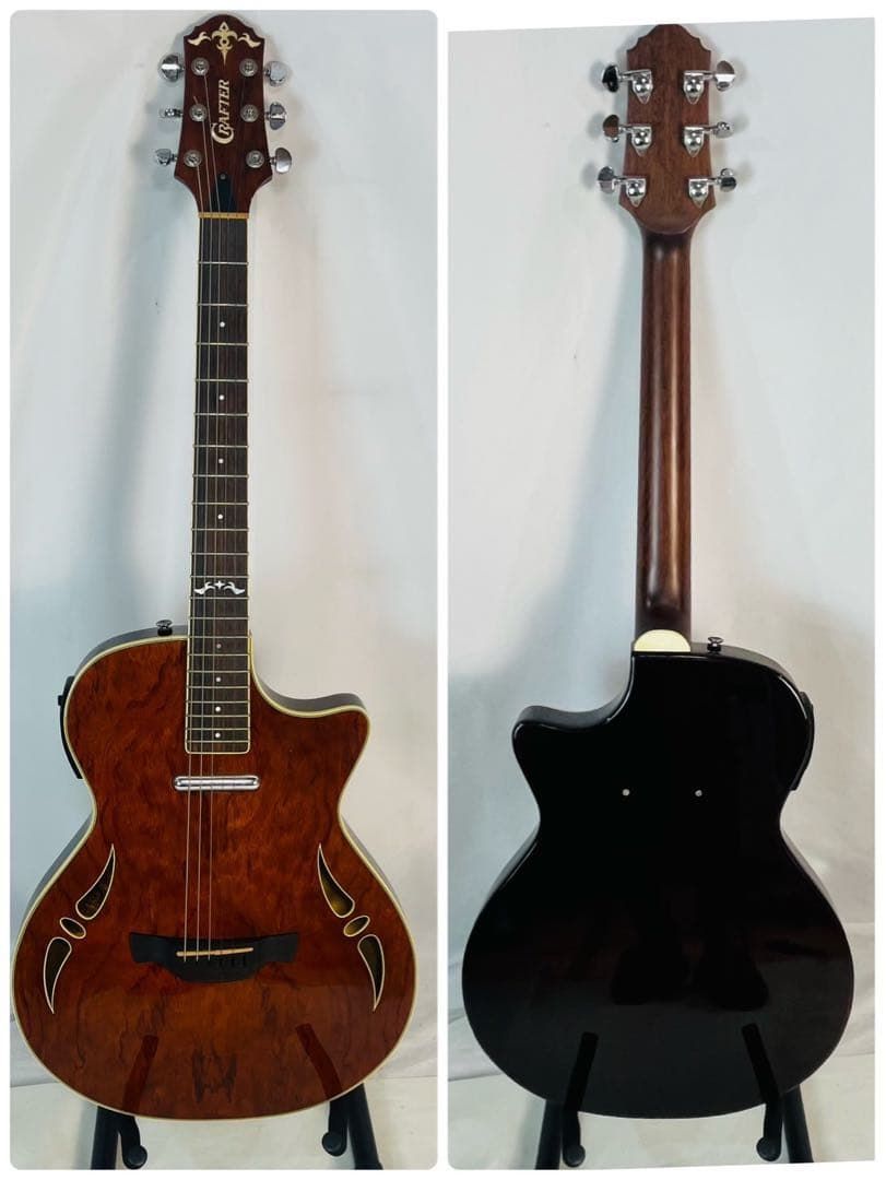 良品】 CRAFTER SA-BUB エレキギター RITTERケース 良品】 CRAFTER SA