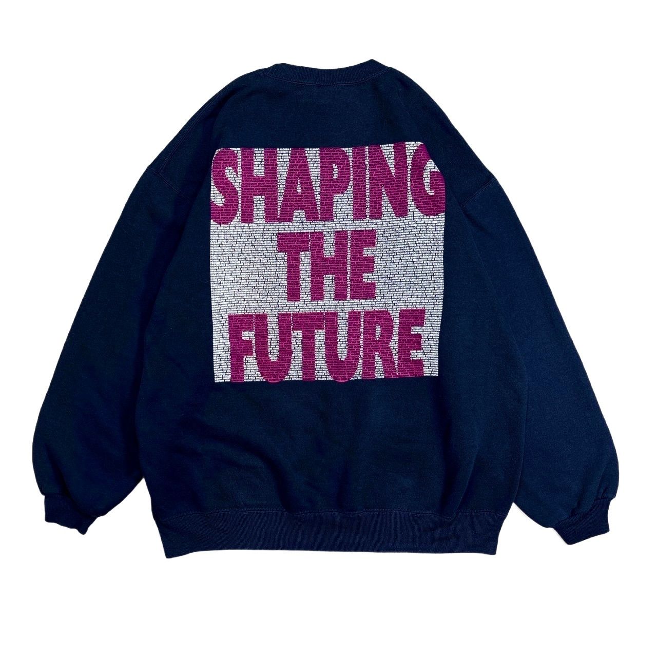 90s ラッセルアスレチック ネイビー両面プリントスウェット XXLサイズ RussellAthletic ラッセルアスレティックヴィンテージ