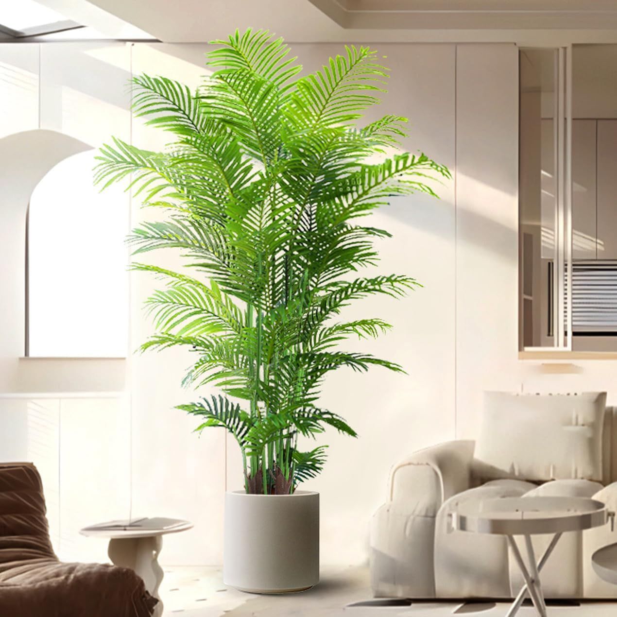 人工観葉植物 フェイクグリーン アレカヤシ 140cm 1台 観葉植物 フェイクグリーン 人工観葉植物 人工樹木 大型 ヤシ