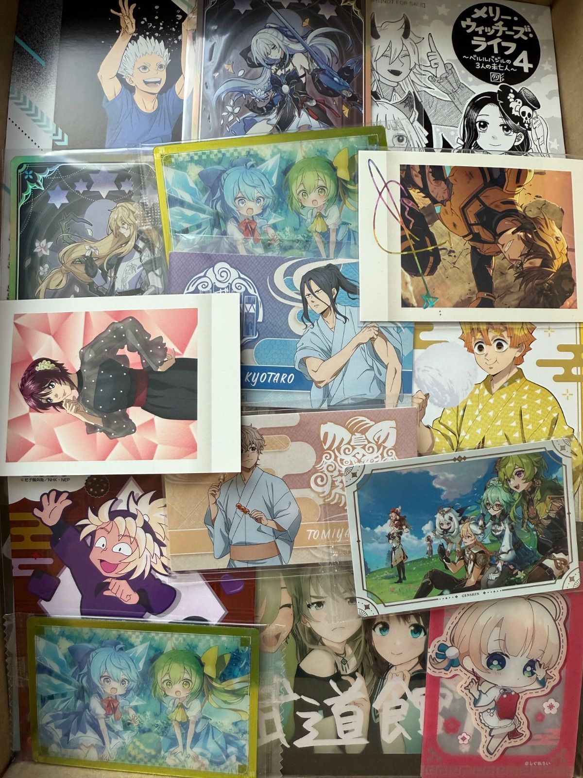 紙類 アニメ ゲーム まとめ売り 大量 コースター ポストカード