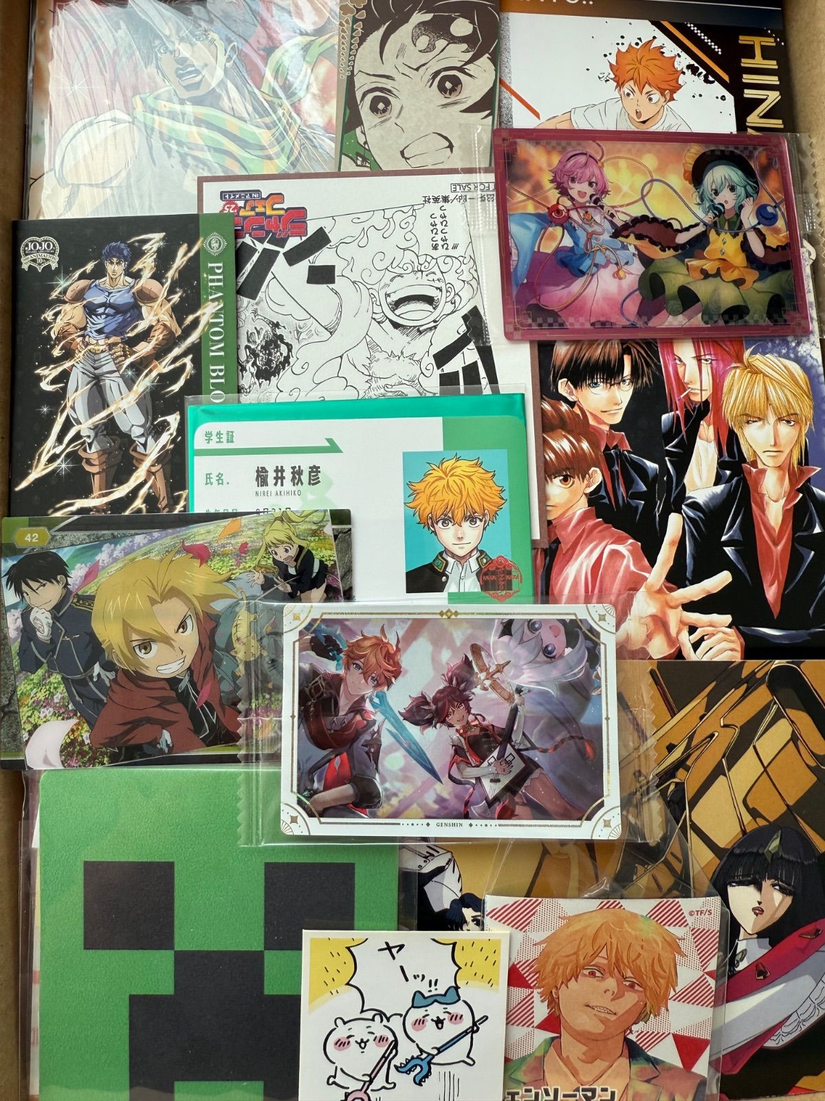 紙類 アニメ ゲーム まとめ売り 大量 コースター ポストカード