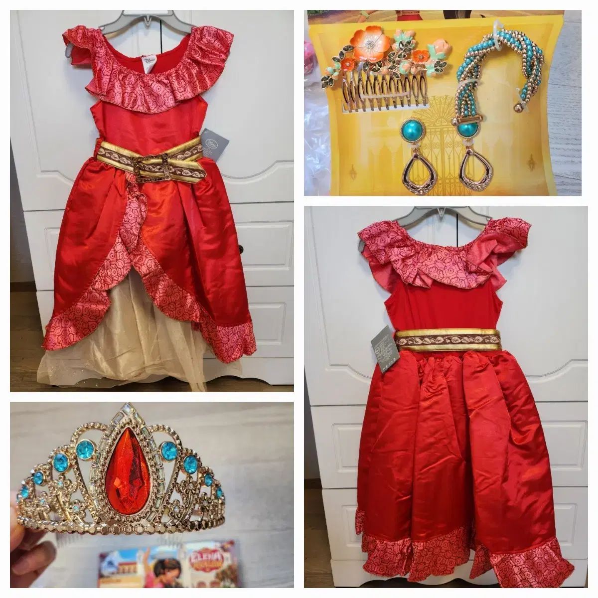 ディズニー プリンセス エレナ パーティー ドレス セット