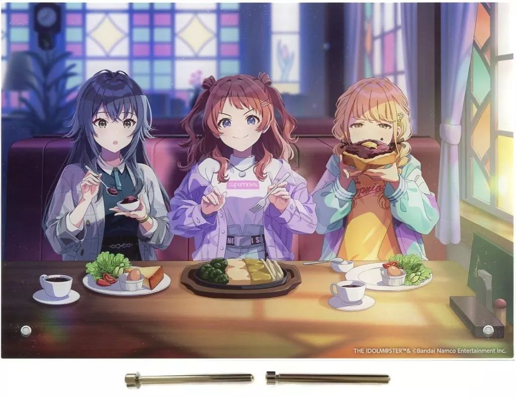 アクリルスタンド アクリルパネル 花海咲季＆月村手毬＆藤田ことね 開催記念 公式アクリルパネル 学園アイドルマスター DEBUT LIVE 初 TOUR -初声公演-