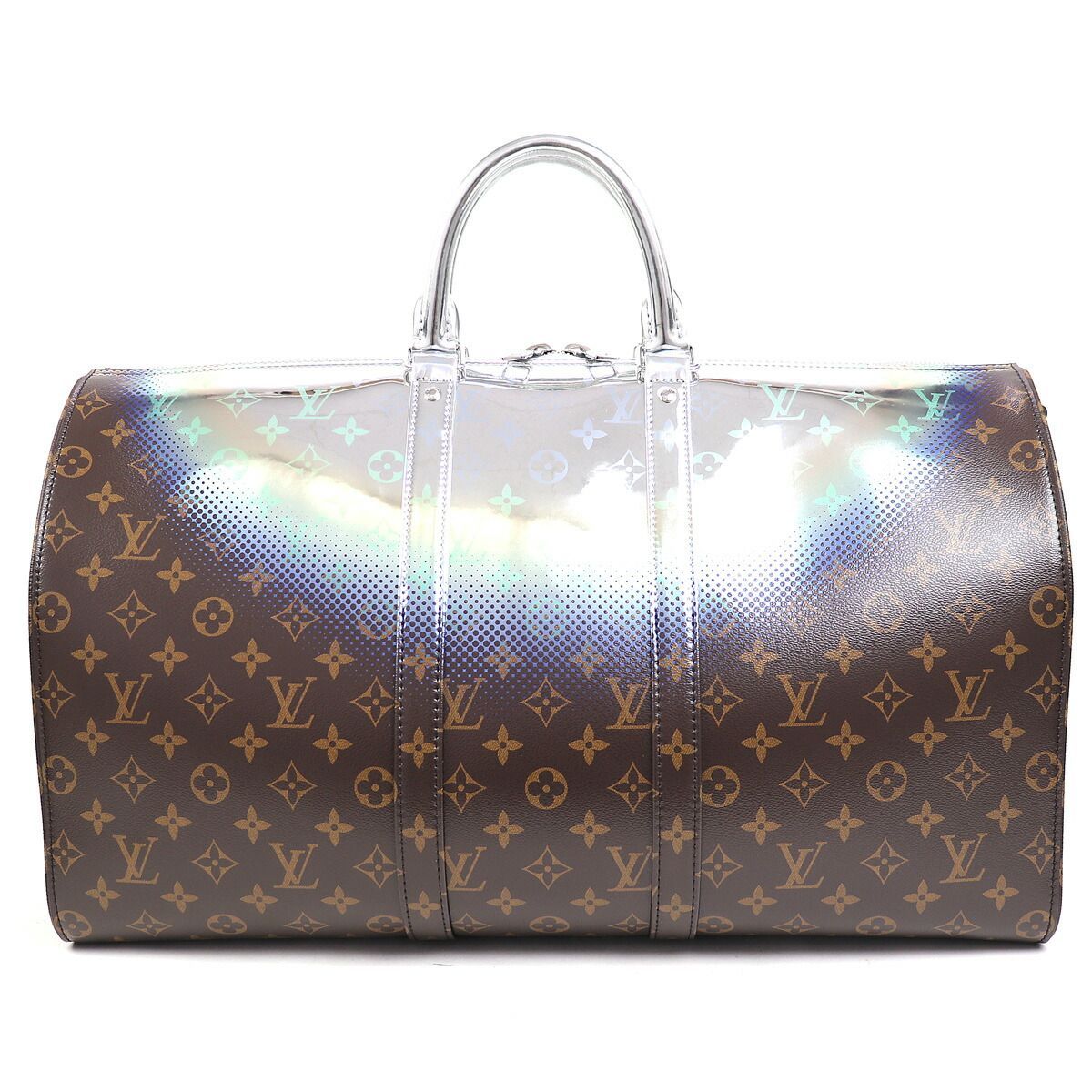 ～11 13まで ルイヴィトン LOUIS VUITTON M23118 キーポルバンドリエール50 メタリック ネビュラ