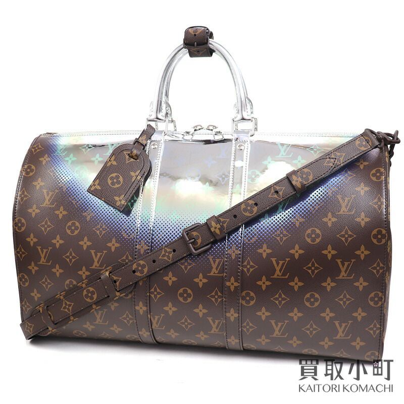 ～11 13まで ルイヴィトン LOUIS VUITTON M23118 キーポルバンドリエール50 メタリック ネビュラ
