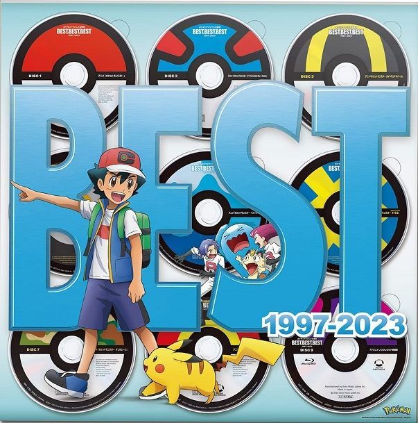 ポケモンTVアニメ主題歌 BEST OF BEST OF BEST 1997-2025 完全生産 盤 Blu-ray盤 ポケットモンスター アニポケ