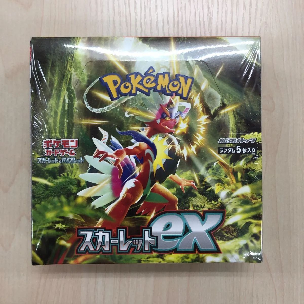 ポケモンカード スカーレットex BOX 未開封品 シュリンク付き - メルカリ