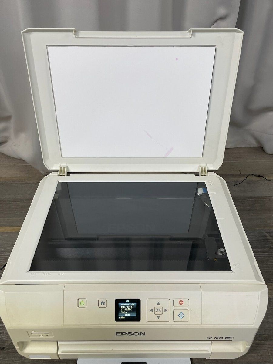 1956 EPSON インクジェット 複合機 C491M EP-707A スキャナー プリンター コピー ジャンク品 A0