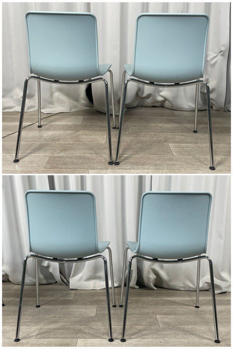 GU38 vitra. HAL ヴィトラ スタッキング ダイニング チェア 4脚 セット ハル 神奈川県秦野市 S8 MARWIL-DEMENAGEMENTS_CH