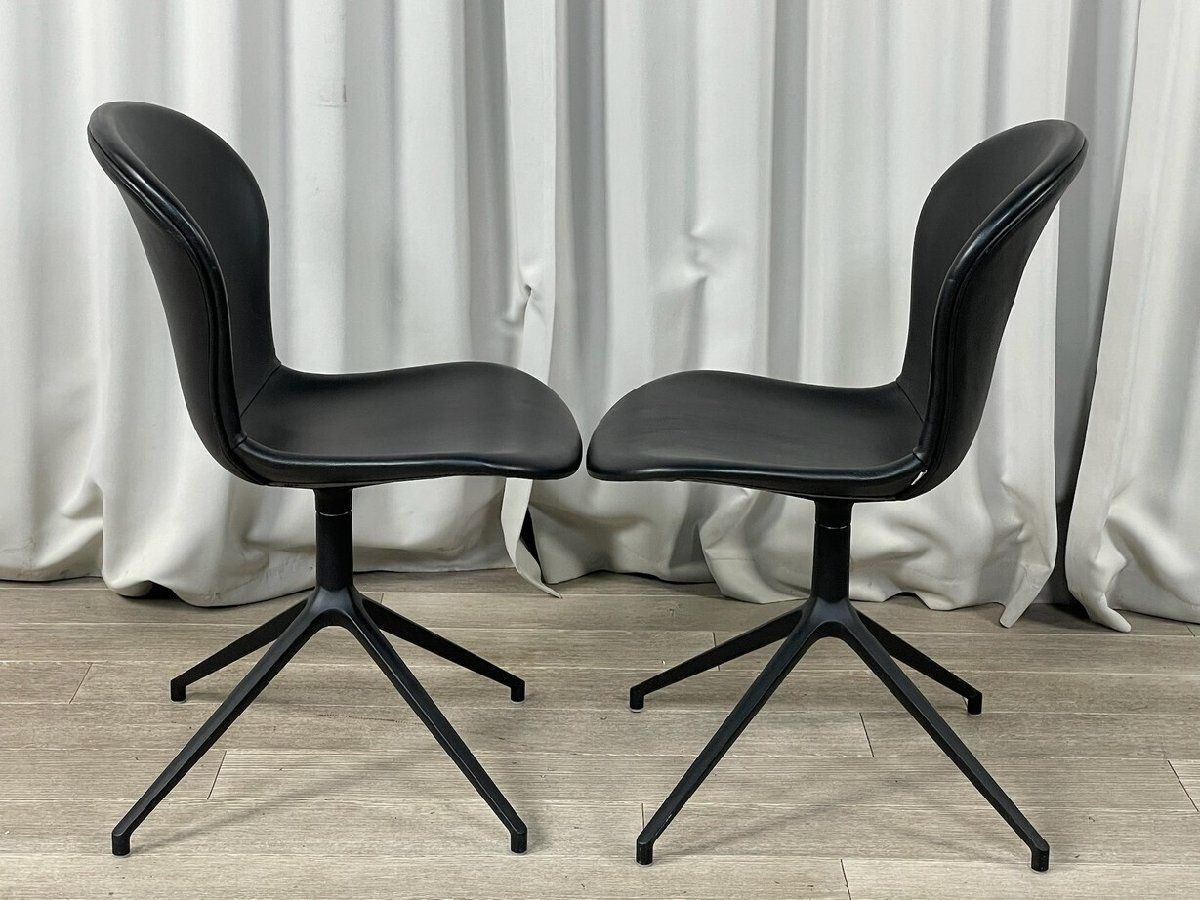 GU05 ボーコンセプト アデレード ダイニング チェア 2脚 セット BoConcept Adelaide オフィス 事務 デスク モダン イス 椅子 S8