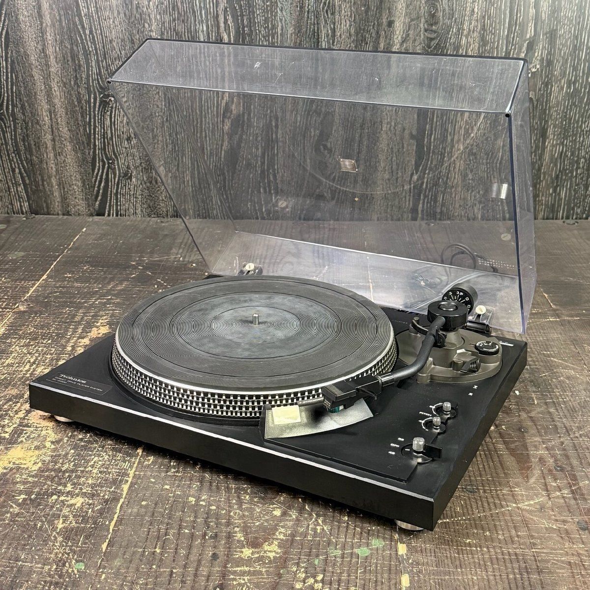 F2927 Technics SL-2000 ターンテーブル レコードプレーヤー テクニクス 音出し M5