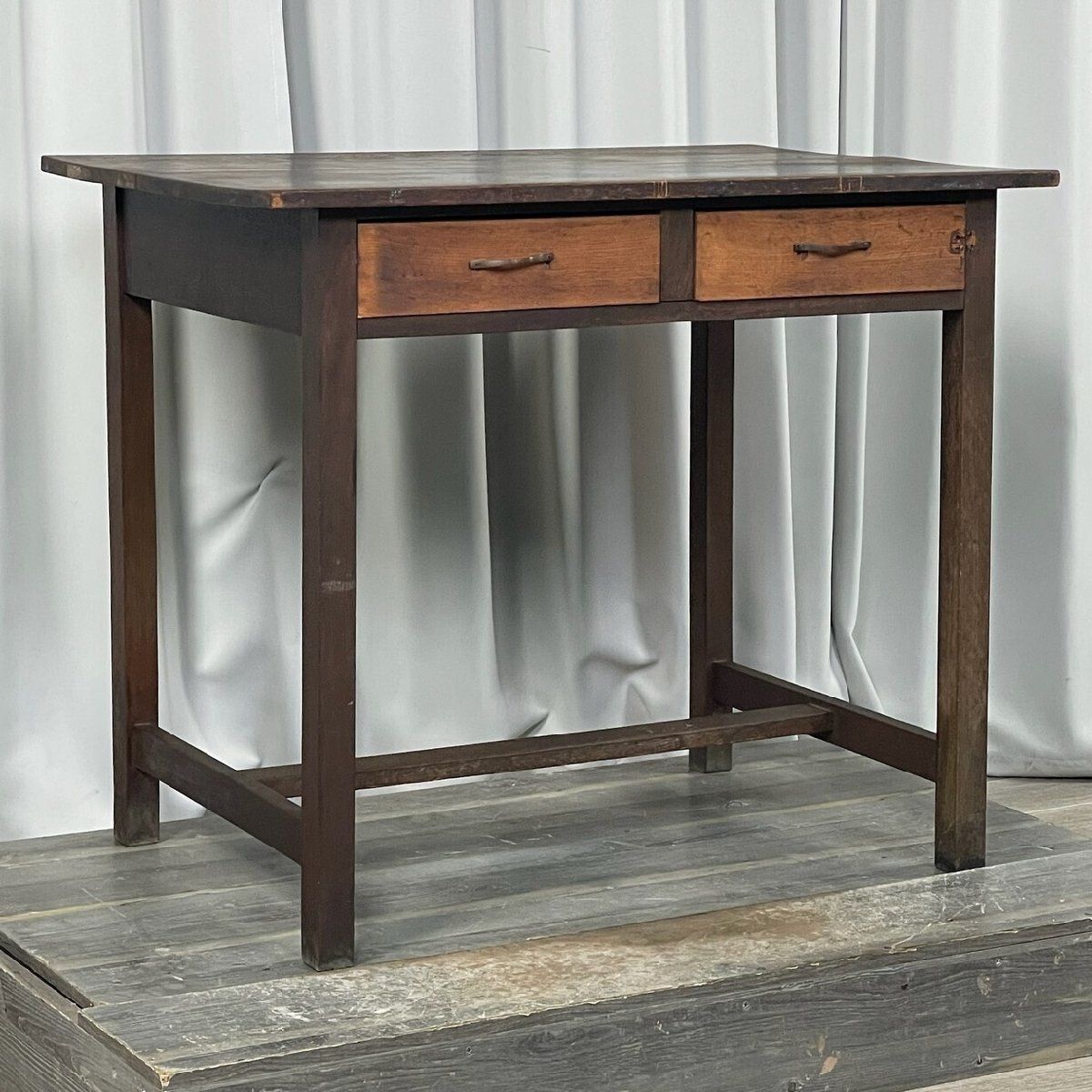 2978 古民家 アンティーク 古い 木製 机 デスク レトロ ヴィンテージ コンソール 古家具 神奈川県秦野市 A 3