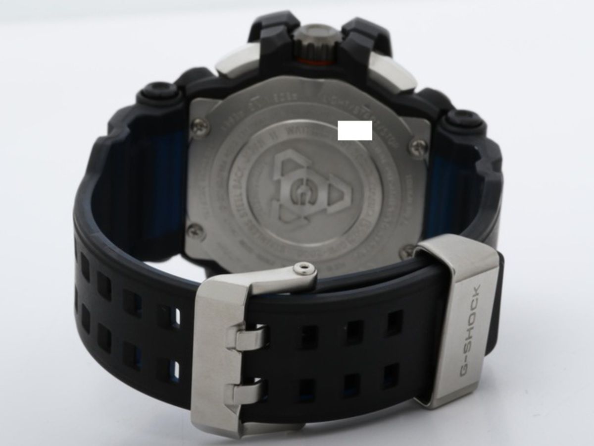 並品 カシオ G SHOCK グラビティマスター ブラック GPW 2000 1 AJF ステンレススティール