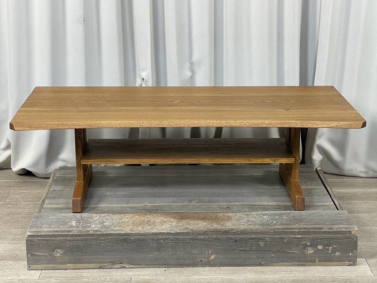 GU04 イーストウッド イトウ オーク材 センター テーブル ロー リビング 神奈川県秦野市 A3