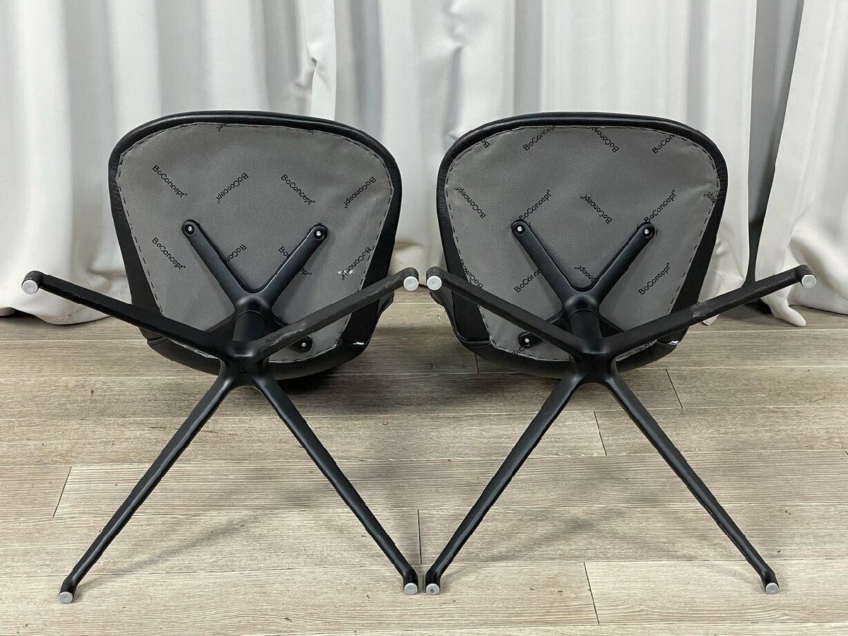 GU05 ボーコンセプト アデレード ダイニング チェア ２脚 セット BoConcept Adelaide オフィス 事務 デスク モダン イス 椅子 S8 MARWIL-DEMENAGEMENTS_CH