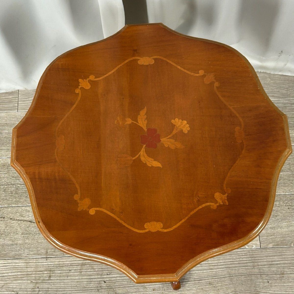 GU26 クラシック 象嵌細工 イタリア サイド テーブル ナイト カフェ 神奈川県秦野市 A2