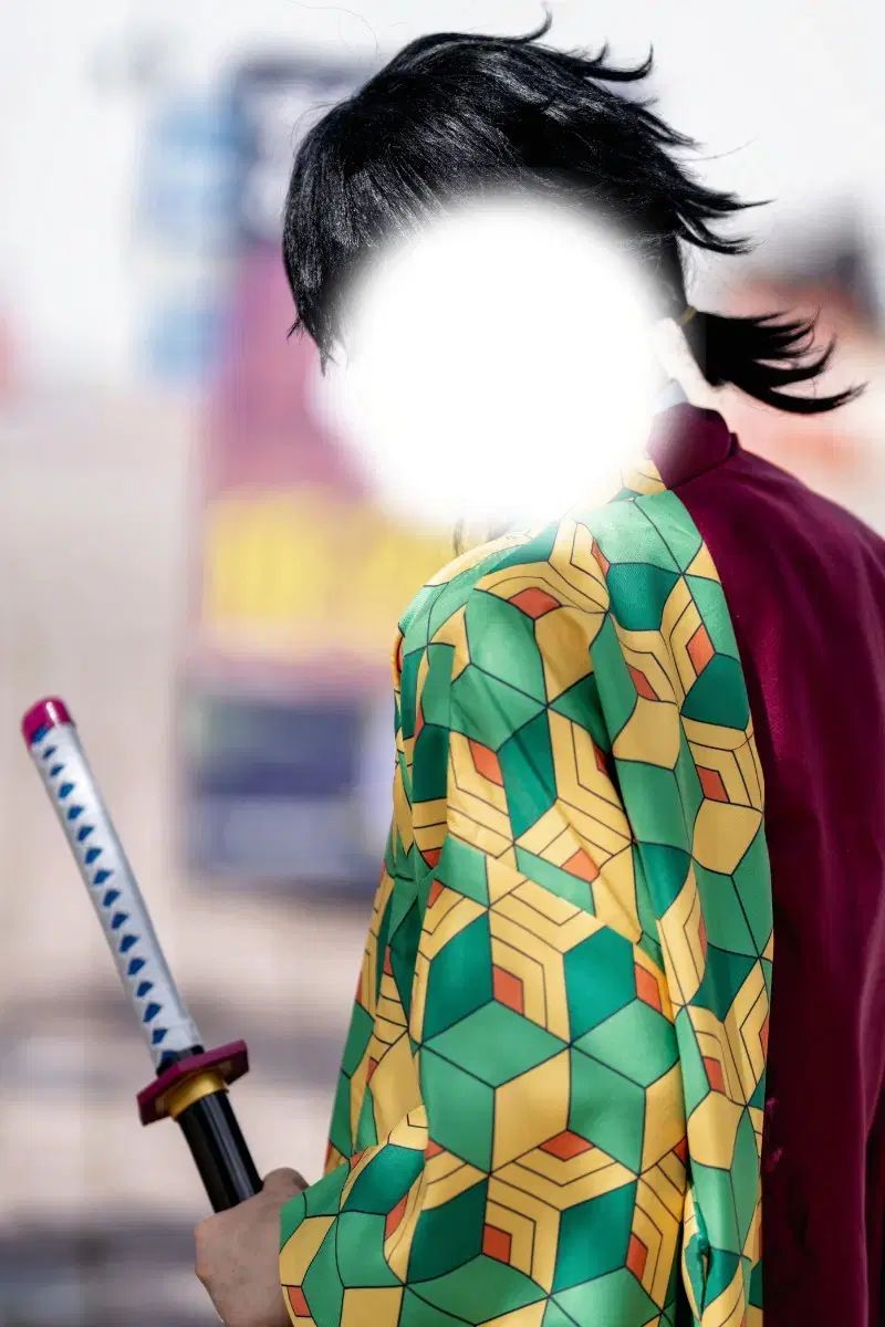  鬼滅の刃 義勇 COS コスプレ 剣 含む その他 セットアップ