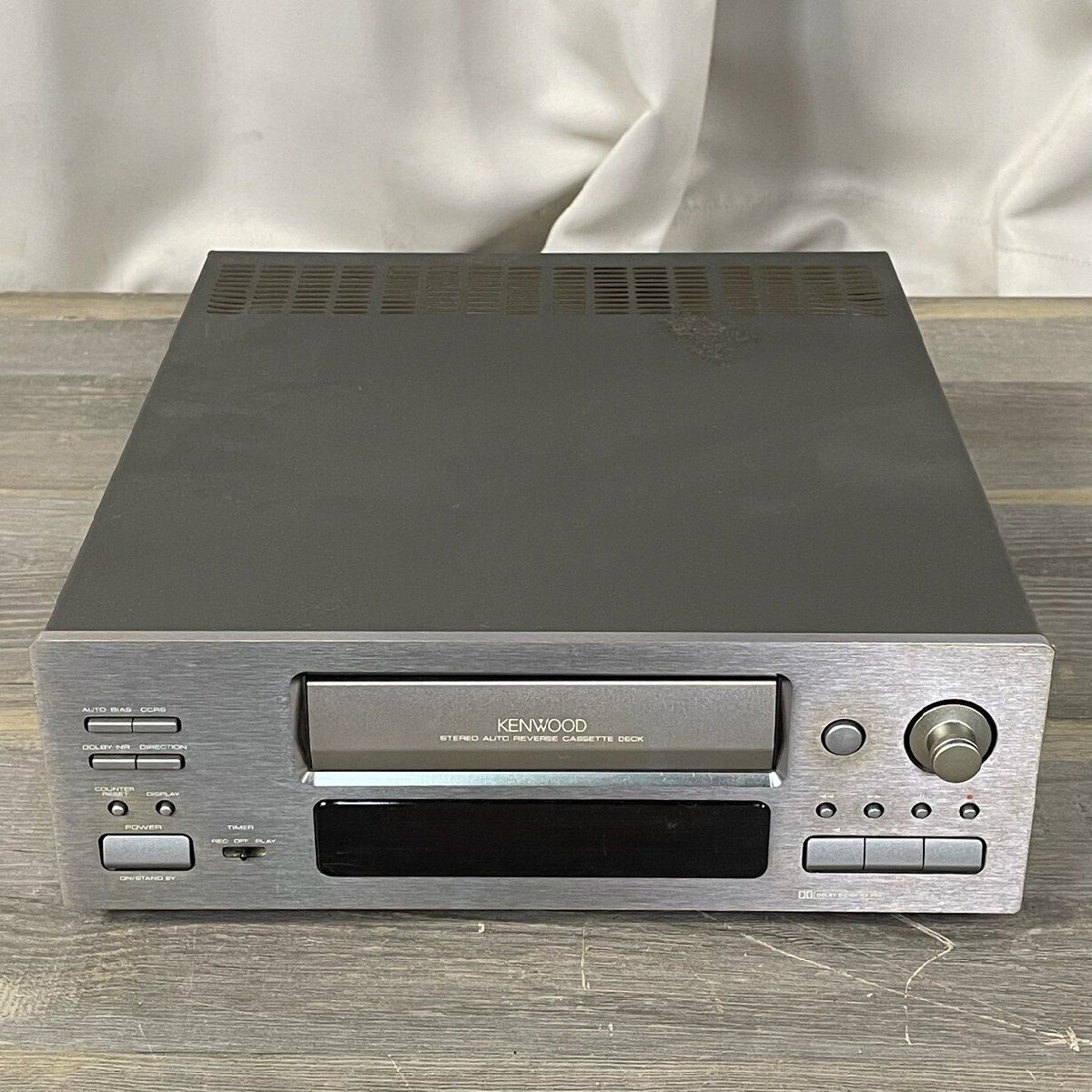 1ヶ月保証付き KENWOOD X-1001 カセットデッキ